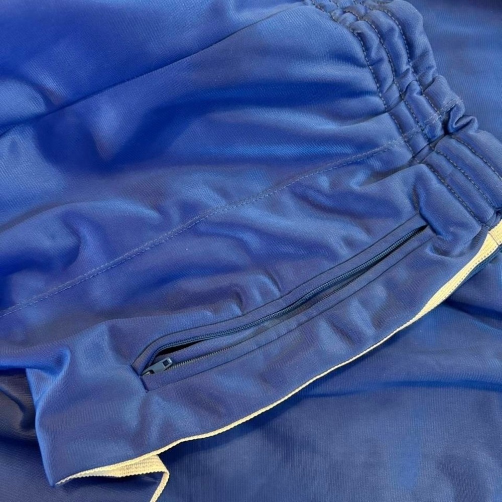 Rare Vintage 1980's Adidas Made in USA ATP Keyrolan Royal Blue 2pc Tracksuit Med - Picture 4 of 8